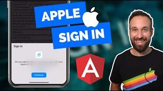 Sign in with Apple from Angular Apps using Capacitor & Firebase