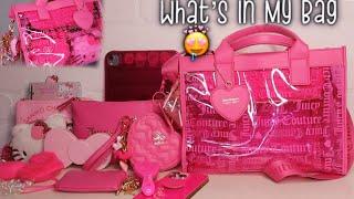 🩷 What’s In My Bag - Juicy Couture Pink Beachin Large Tote