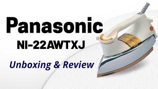 Best Iron Box ever | Panasonic Dry Iron NI-22AWTXJ | Unboxing And Review / Made in Japan