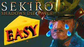 How to Kill Isshin The Sword Saint Easy Cheese - Sekiro Boss Guide