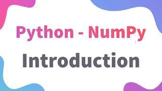 NumPy Class 11 / 12 IP | Introduction NumPy Array | Informatics Practices Python