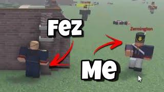 I Killed Fez (Guts & Blackpowder Dev) In Blood And Iron (Roblox)