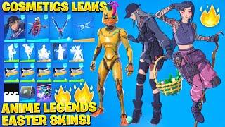 All NEW Leaked Fortntie Skins! *ANIME LEGENDS* (Chigusa, Megumi, Yuki, Webster, Easter Skins & Megg)