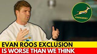 ROOS OPENED UP ABOUT THE REAL REASON BEHIND HIS EXCLUSION | SPRINGBOKS NEWS