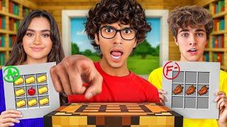 I Sent My Friends to Minecraft School...