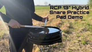 RCP 13” Hybrid Snare Drum Practice Pad Demo