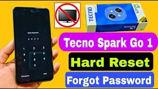 Factory Reset in Tecno Spark Go 1 ? Tecno (KL4) Password Kaise Tode | Tecno KL4 Hard Reset No - Pc