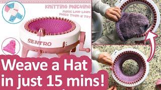 Review & How to Use SENTRO Knitting Machine  - 22, 32, 40, 48 needles knitting Loom Machine