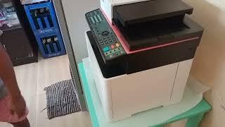 Kyocera M5521cdw photocopier Part 1 @analoujao #kyocera