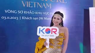 KOR COSMETICS | [ĐIỂM NHẤN SỰ KIỆN] Thương hiệu KOR đồng hàng cùng Miss Nature Vietnam 2023