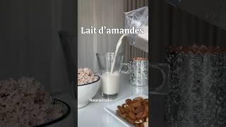 Lait d’amandes/ boisson végétale aux amandes #recettefacile #recette #recipe #almondmilkrecipe