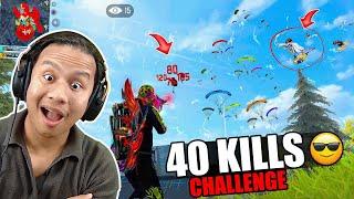 Highest 40 Kills Challenge Finally Completed ️ Duo Vs Squad with @Nrzzzzzzzz  Tonde Gamer