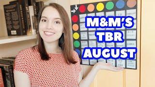 AUGUST M&M'S TBR | A new TBR game, fun and exciting prompts to pick my books for the next month