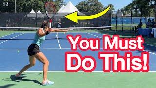 Simple Steps to Make Your Forehand Awesome! (Tennis Technique Explained)