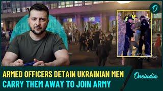 Shocking Video Shows Ukrainian Forces Raid Kyiv Concert Capture Young Men Forcefully to Join Army