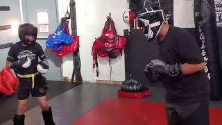 10/10/24 Peyton & Carlo 2-minute round #mma #fightingkids #martialarts #kidsboxing