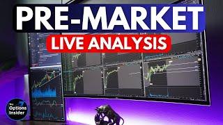  (08/13) PRE MARKET LIVE STREAM - PPI DATA LIVE | The Must Hold or Break Levels Today | $SPY $QQQ