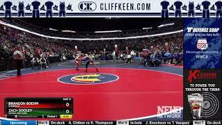 Brandon Boehm (Florence) vs Zach Dooley (Woodland Park)