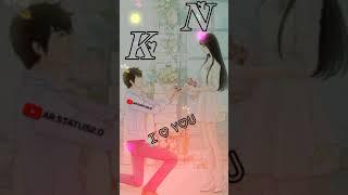 K Loves N name status K N couple name status K N whatsapp status #shorts #ytshorts #viral