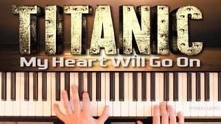 Титаник. (piano cover + ноты) My Heart Will Go On