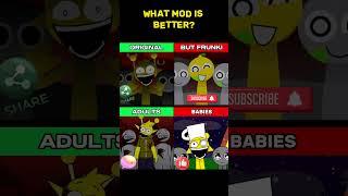 Incredibox Sprunki Wenda Treatment: ALL MODS COMPARISON!