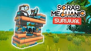 КАК СДЕЛАТЬ ЛЕТАЮЩИЙ МОТОЦИКЛ В SCRAP MECHANIC SURVIVAL | СКРАП МЕХАНИК ВЫЖИВАНИЯ