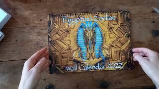 Egyptian Zodiac Wall Calander by The Flickering Cauldron