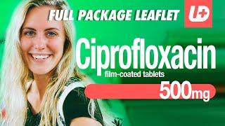 CIPROFLOXACIN 500 mg - Full package leaflet: how and when to use, dose, warnings and side effects