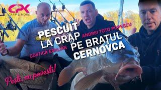 Pescuit la crap in Delta pe bratul Cernovca cu Andrei Toto Popescu si Costica Emilian