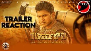 Natasaarvabhowma Official Trailer Reaction by Todez | Puneeth Rajkumar | Pavan Wadeyar