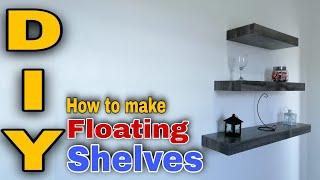 DIY How to Make  Floating Shelves | Laminated Floating Shelves | Shelves | Paano Gumawa ng Shelves