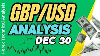 GBP USD Technical Analysis for December 30, 2024