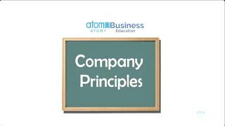 Atomy Business Education: Company Principles