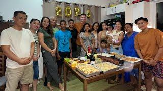 New Year Celebration at Unang Family bonding ng taon!