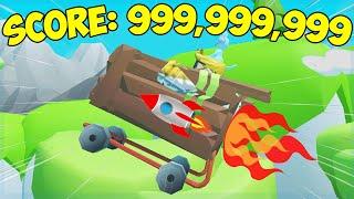 Launching 2,346,164 Miles in Roblox Shopping Cart Simulator