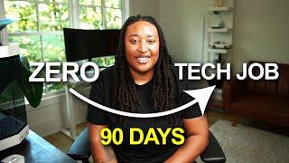 How I Would Break Into Tech in 90 Days (With $0 Budget)