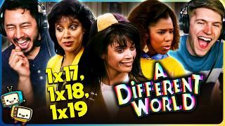 A DIFFERENT WORLD (1987) 1x17, 1x18, 1x19 Reaction! | Jasmine Guy, Kadeem Hardison, Lisa Bonet