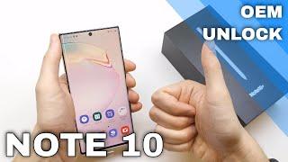 How to Enable OEM Unlocking in SAMSUNG Galaxy Note 10+ Note 10