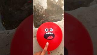 Balloon popping challenge  | satisfying and relaxing ASMR #asmr #balloon #funny #shorts