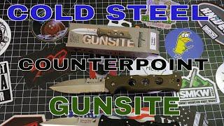 COLD STEEL LIMITED EDITION: GUNSITE COUNTER POINT!!!