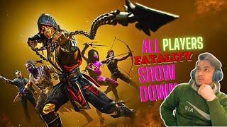 MORTAL-KOMBAT 11 | ALL PLAYERS FATALITY SHOW DOWN  | SHOULD YOU PLAY IT?  4K 60-FPS.