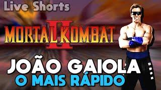 SPEEDRUN JOHNNY CAGE MORTAL KOMBAT 2 RETRO GAMING (Shorts)