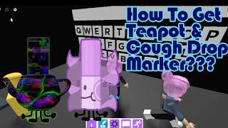 How to get Teapot & Cough Drop Marker in Find the Markers Roblox 2024