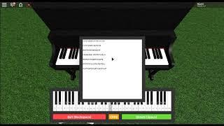 Roblox Piano Sheet, Faded (Easy)