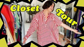 AFFORDABLE CLOSET TOUR 2020 | Closet Organization |  JASMINAtv