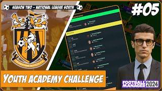 YOUTH INTAKE DAY ! | SEASON 2  | YOUTH ACADEMY CHALLENGE | FM24 | Part 05