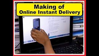 Making of Online Instant Delivery - Fission Creations