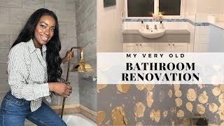 I FINALLY STARTED MY BATHROOM RENOVATION! | Jade Vanriel