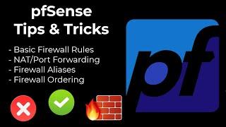 Firewall Rules NAT & Port Forwarding Basics #pfsense