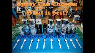 Spray Paint Chrome Showdown Revell Rustoleum Duplicolor Krylon IronLak Review Scale Model How To